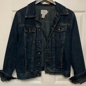 CALVIN KLEIN JEAN JACKET WOMENS SZ MEDIUM